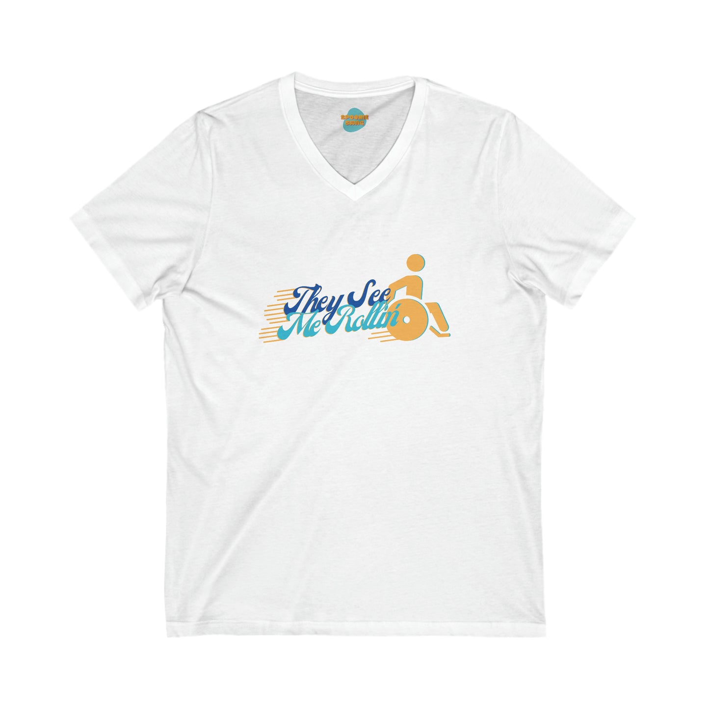 They See Me Rollin' V-Neck Tee