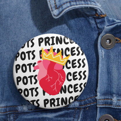 POTS Princess Pin Button